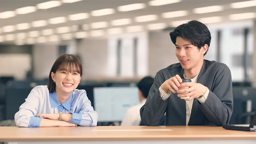 キャリア採用テレビCM 「なじんでる」篇