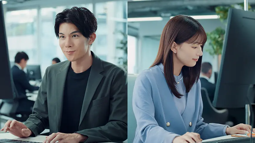 キャリア採用テレビCM 「チームになじんでる」篇